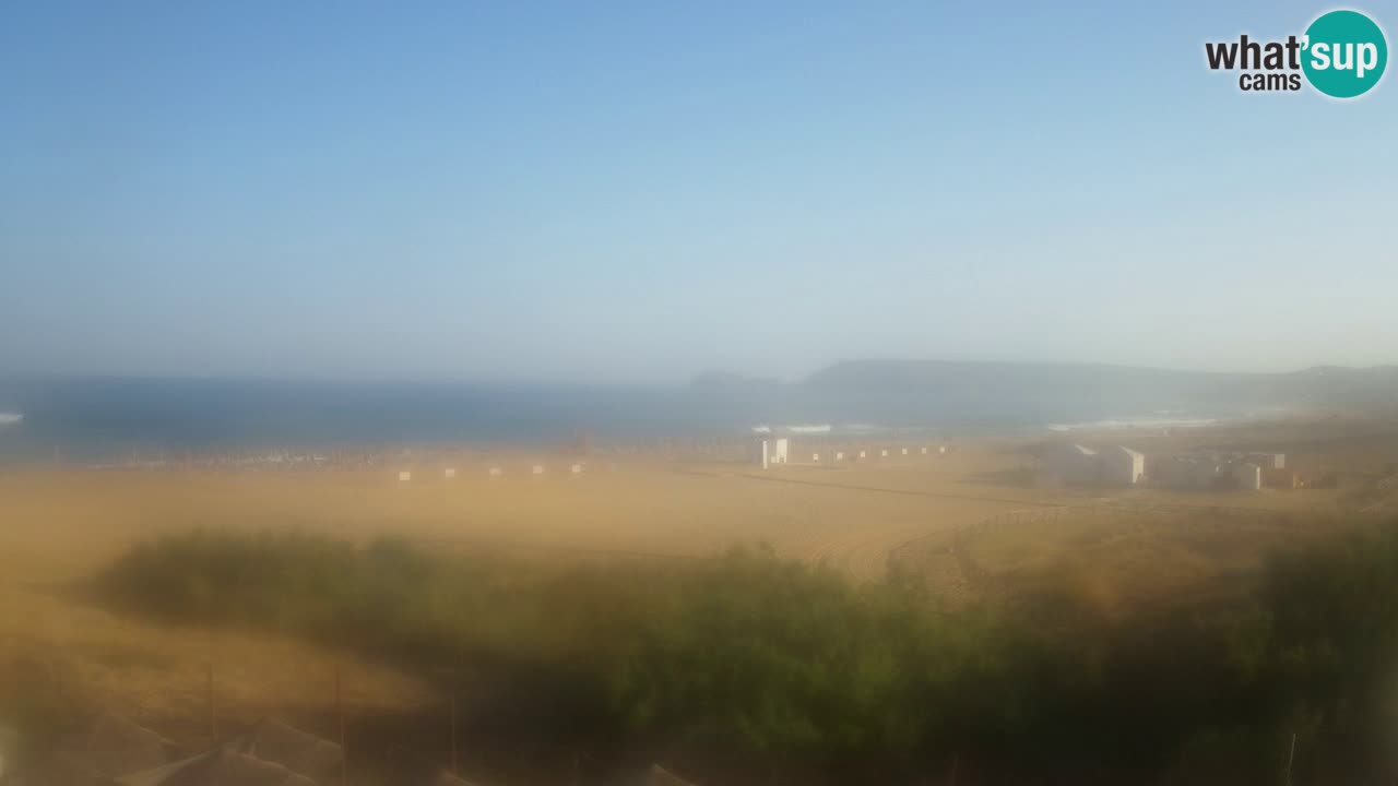 Webcam Torre dei Corsari – Liveblick auf den Strand von Punta Usai