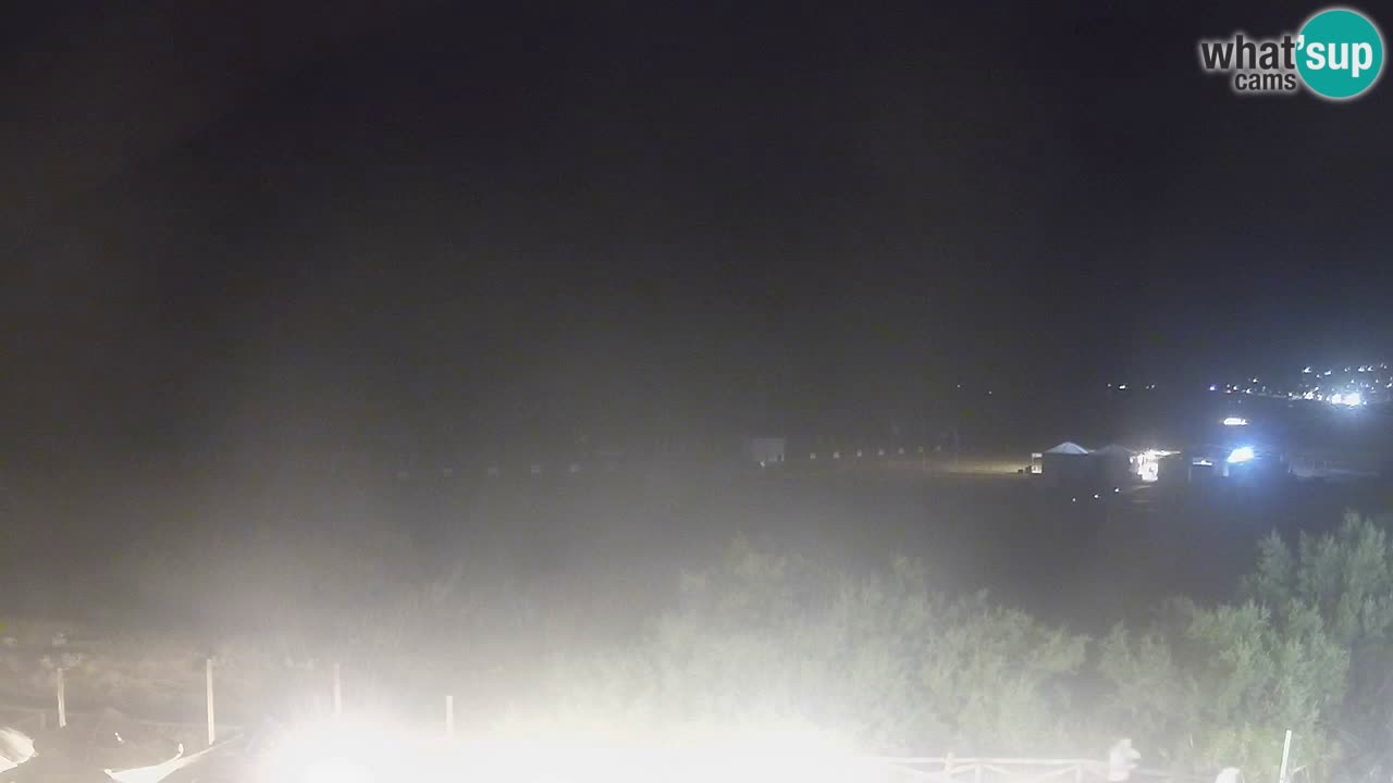 Cámara web Torre dei Corsari – Vista en directo de la playa desde Punta Usai