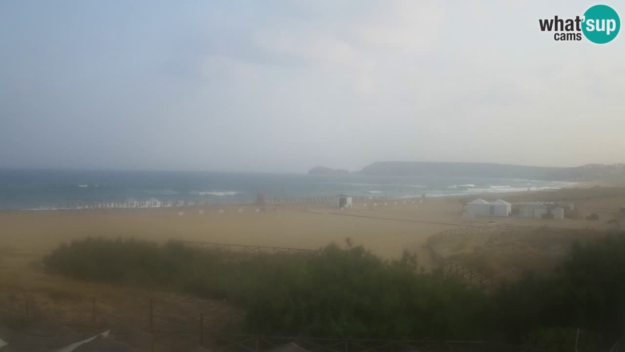 Webcam Torre dei Corsari – Live Beach View from Punta Usai