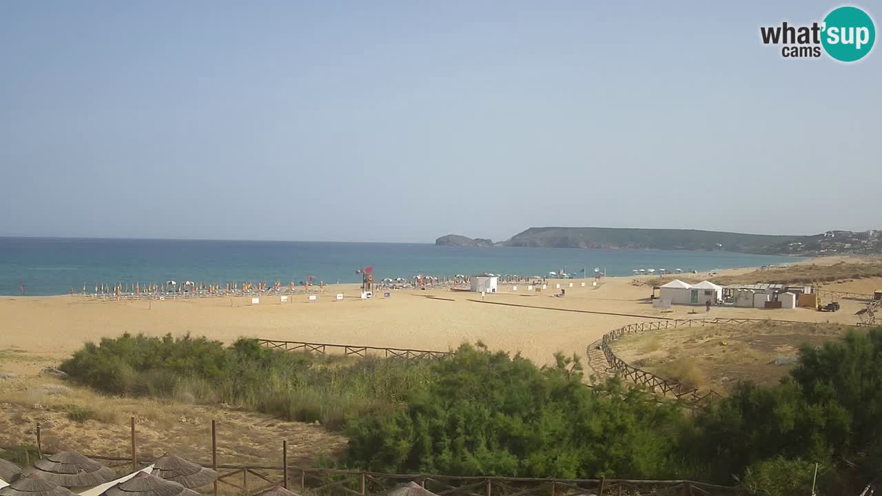 Webcam Torre dei Corsari – Live Beach View from Punta Usai