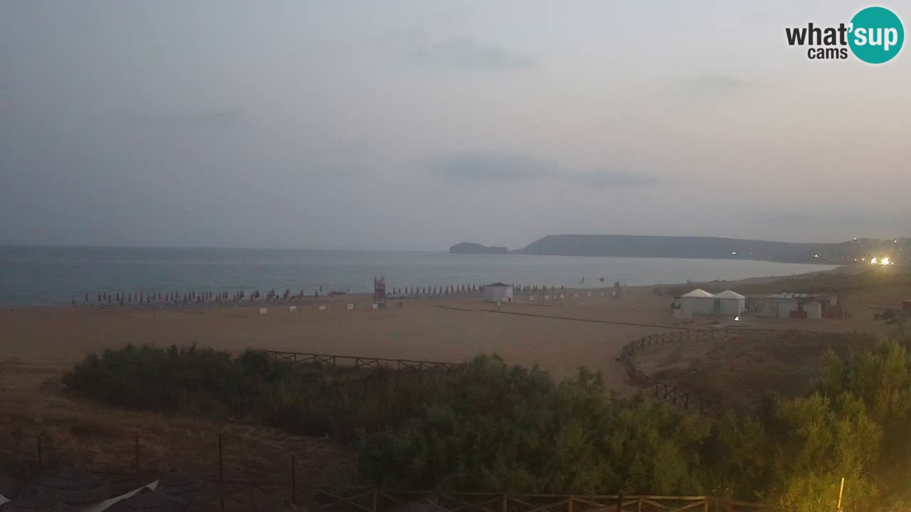 Web kamera Torre dei Corsari – Pogled uživo na plažu s Punta Usai
