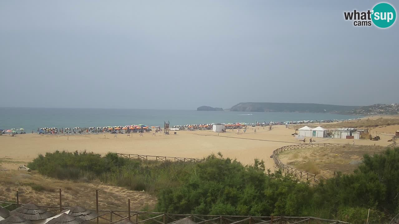 Webcam Torre dei Corsari – Vue en direct sur la plage depuis Punta Usai