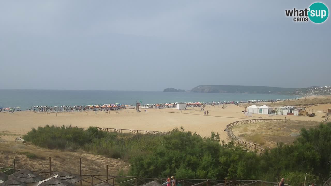 Webcam Torre dei Corsari – Vista live sulla spiaggia da Punta Usai