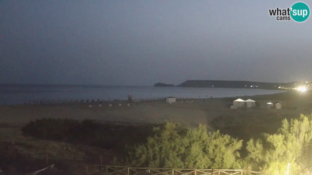 Webcam Torre dei Corsari – Liveblick auf den Strand von Punta Usai