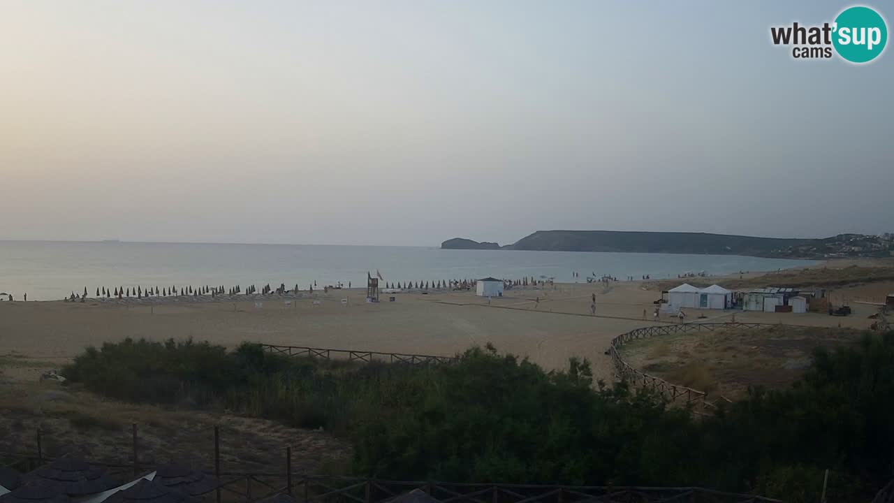 Cámara web Torre dei Corsari – Vista en directo de la playa desde Punta Usai