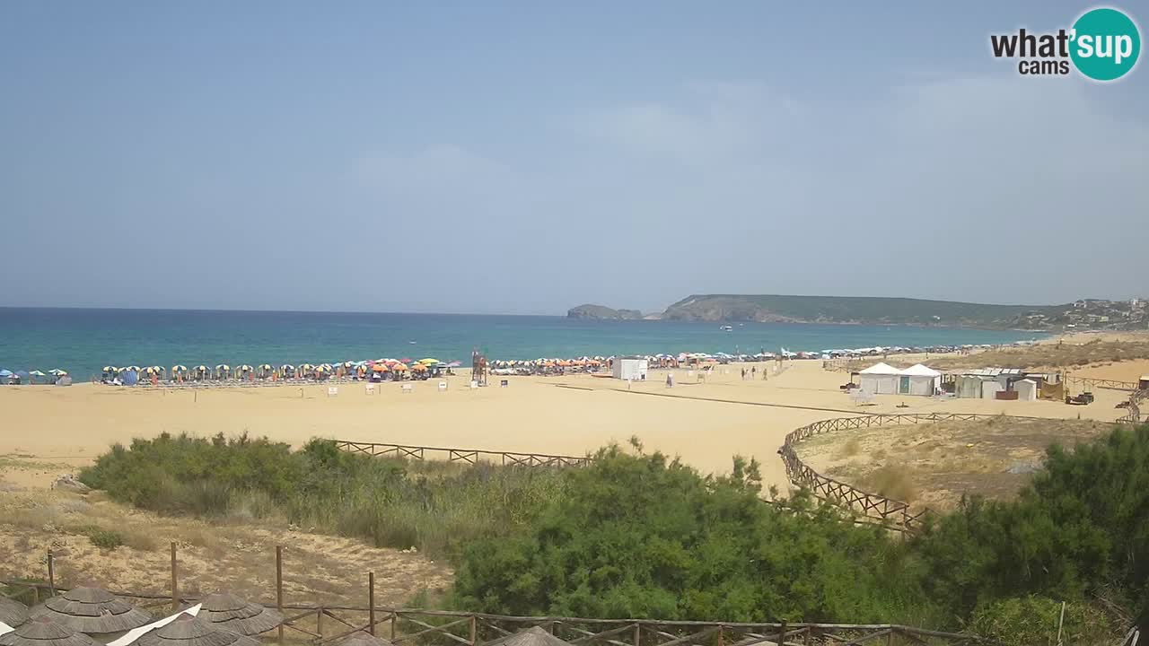 Webcam Torre dei Corsari – Vue en direct sur la plage depuis Punta Usai