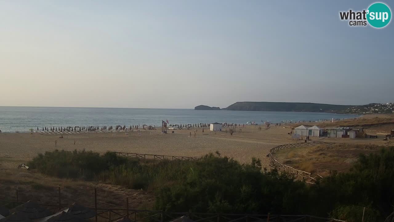 Webcam Torre dei Corsari – Vista live sulla spiaggia da Punta Usai