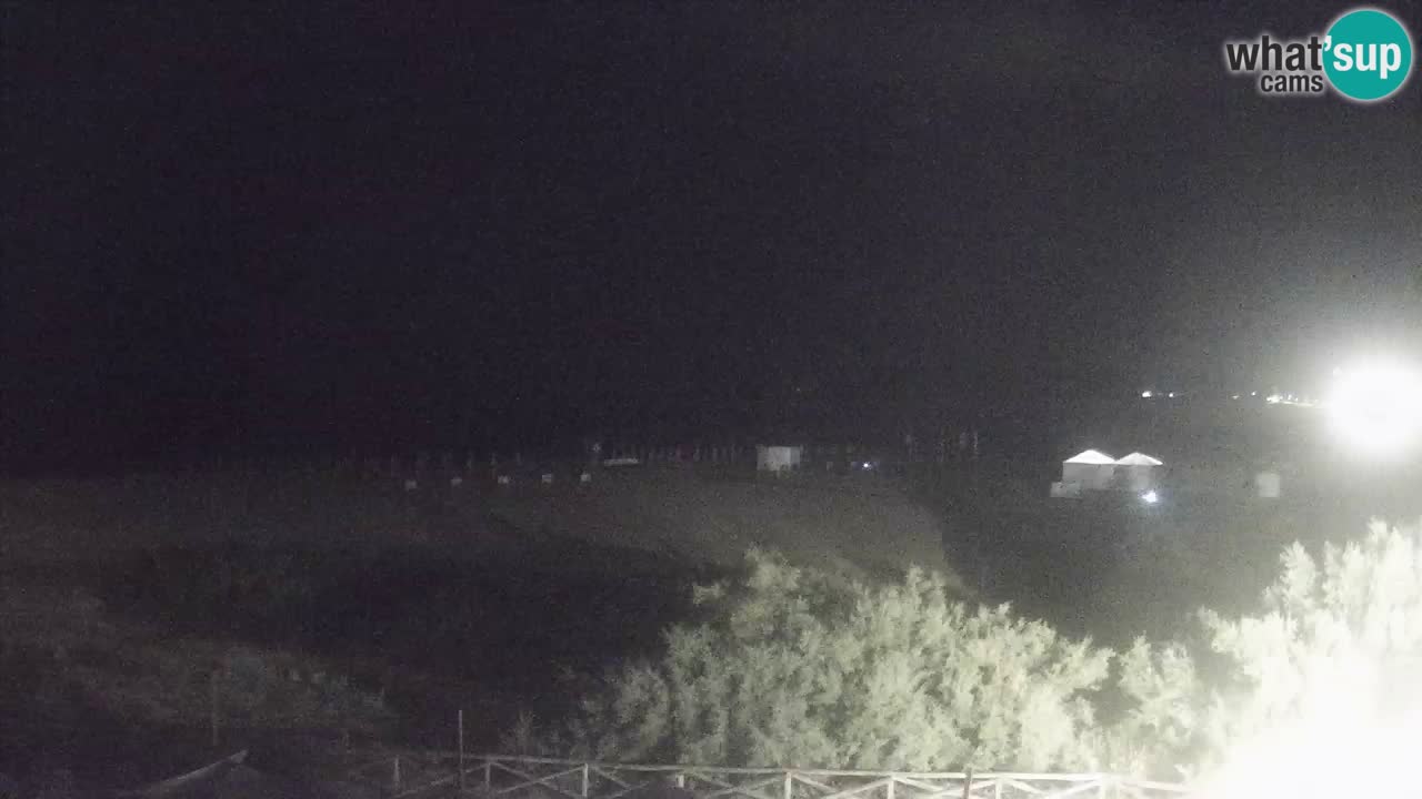 Webcam Torre dei Corsari – Live Beach View from Punta Usai