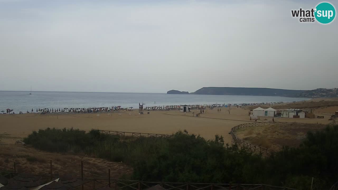 Webcam Torre dei Corsari – Vista live sulla spiaggia da Punta Usai