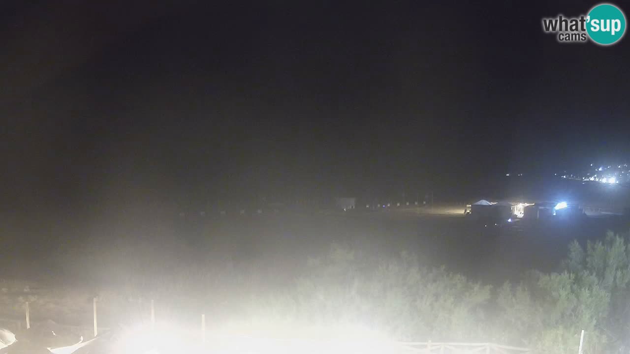 Webcam Torre dei Corsari – Vue en direct sur la plage depuis Punta Usai