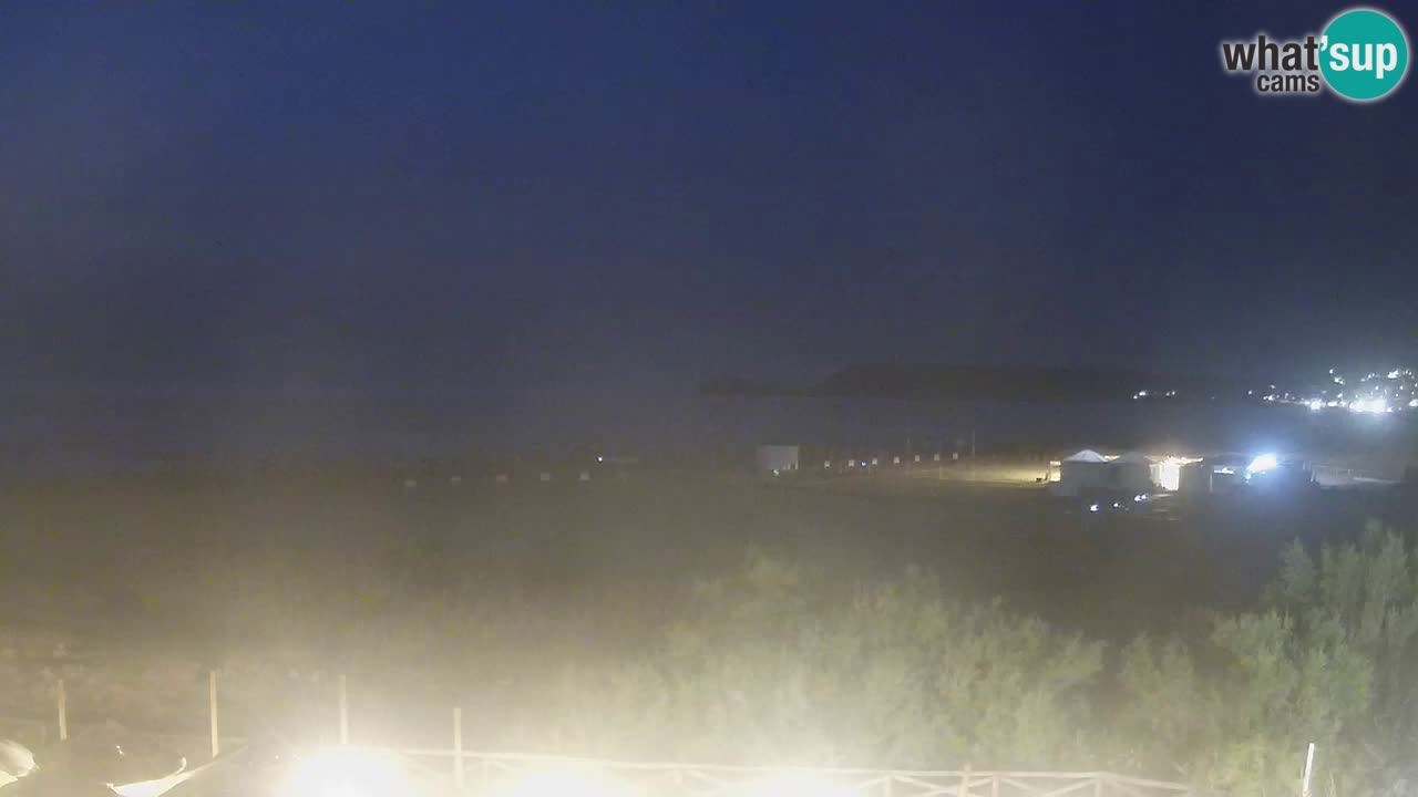Webcam Torre dei Corsari – Liveblick auf den Strand von Punta Usai