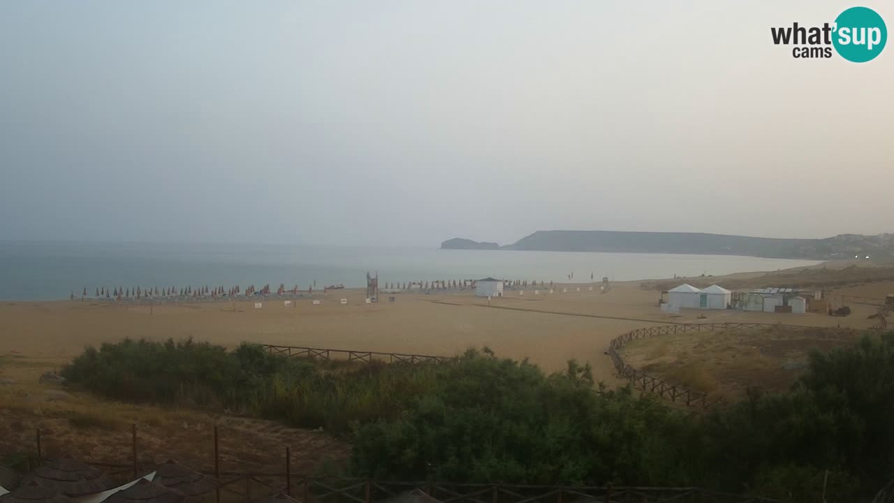 Webcam Torre dei Corsari – Vue en direct sur la plage depuis Punta Usai