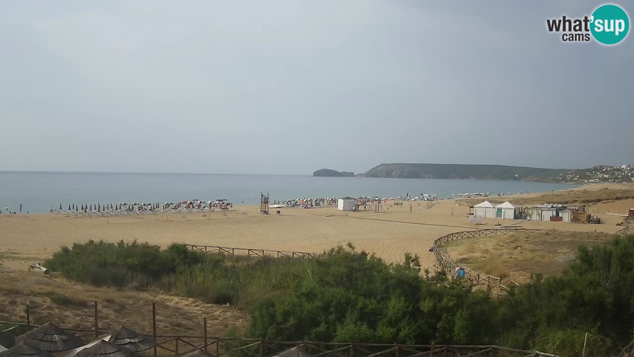 Webcam Torre dei Corsari – Liveblick auf den Strand von Punta Usai
