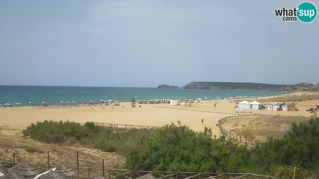 Webcam Torre dei Corsari – Vista live sulla spiaggia da Punta Usai