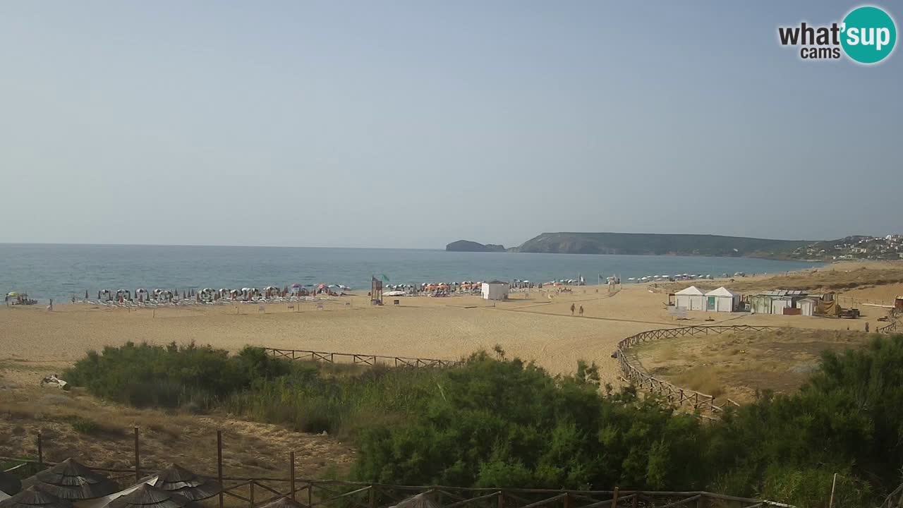 Webcam Torre dei Corsari – Liveblick auf den Strand von Punta Usai