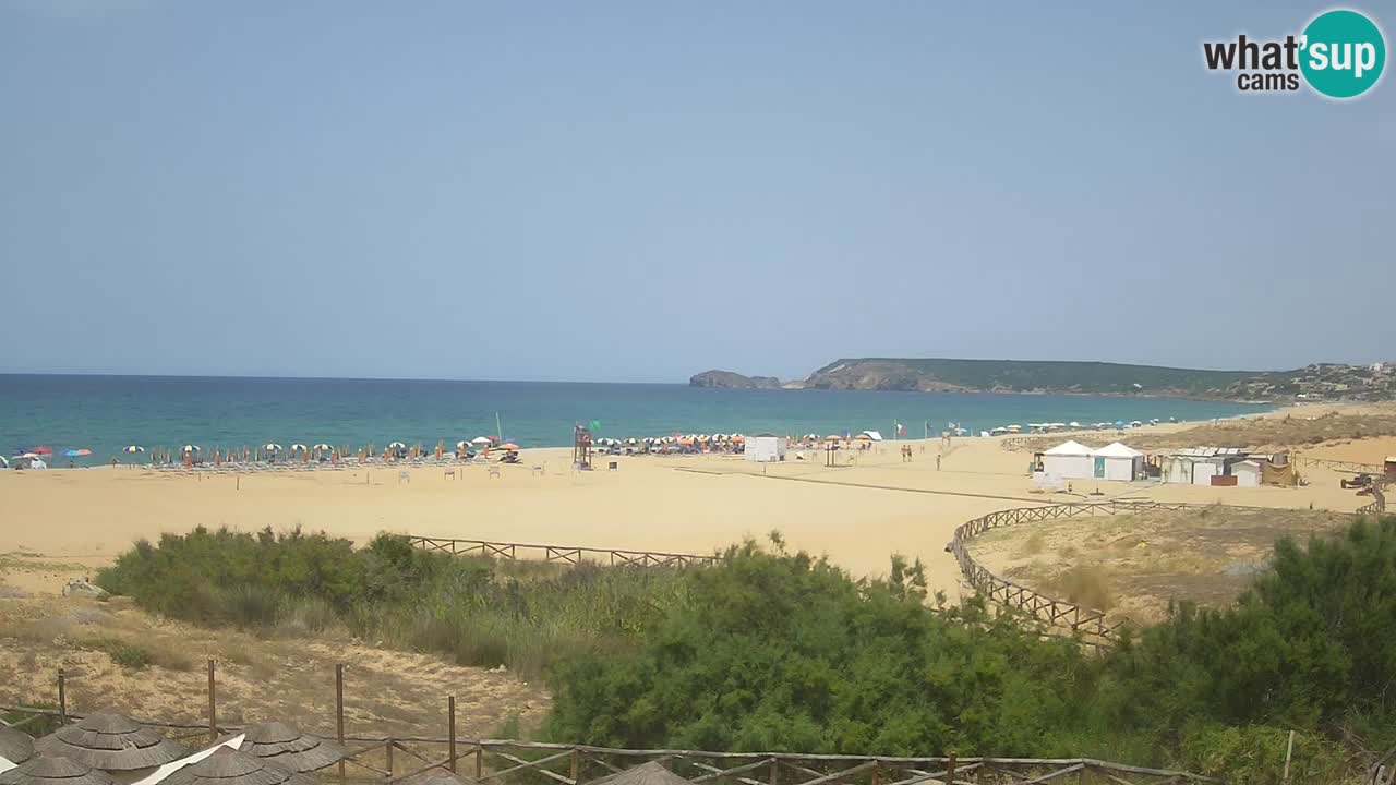 Webcam Torre dei Corsari – Live Beach View from Punta Usai