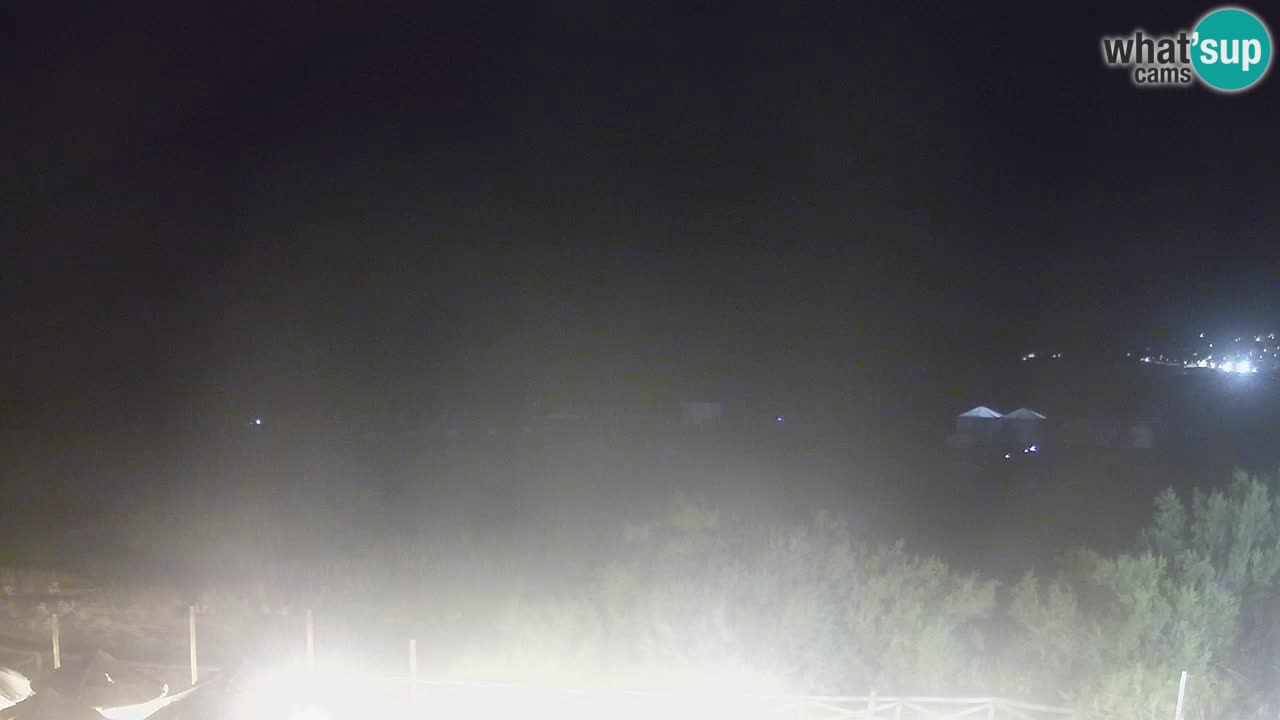 Webcam Torre dei Corsari – Vista live sulla spiaggia da Punta Usai