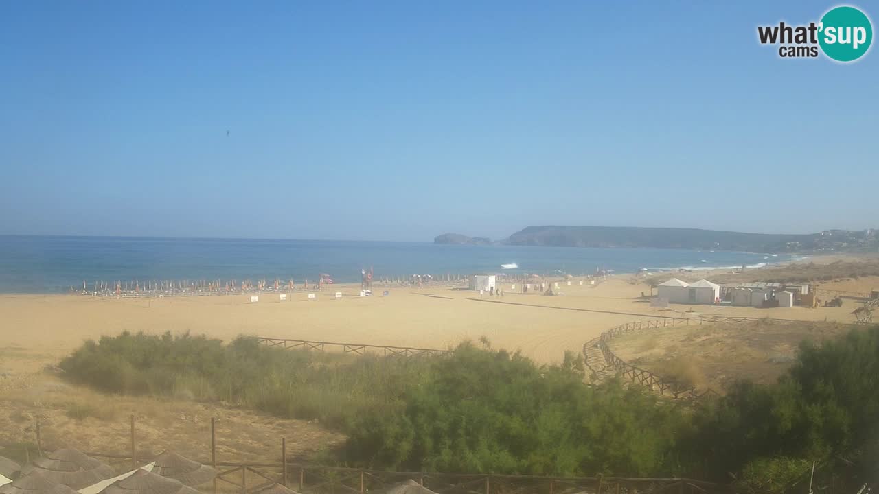 Webcam Torre dei Corsari – Live Beach View from Punta Usai