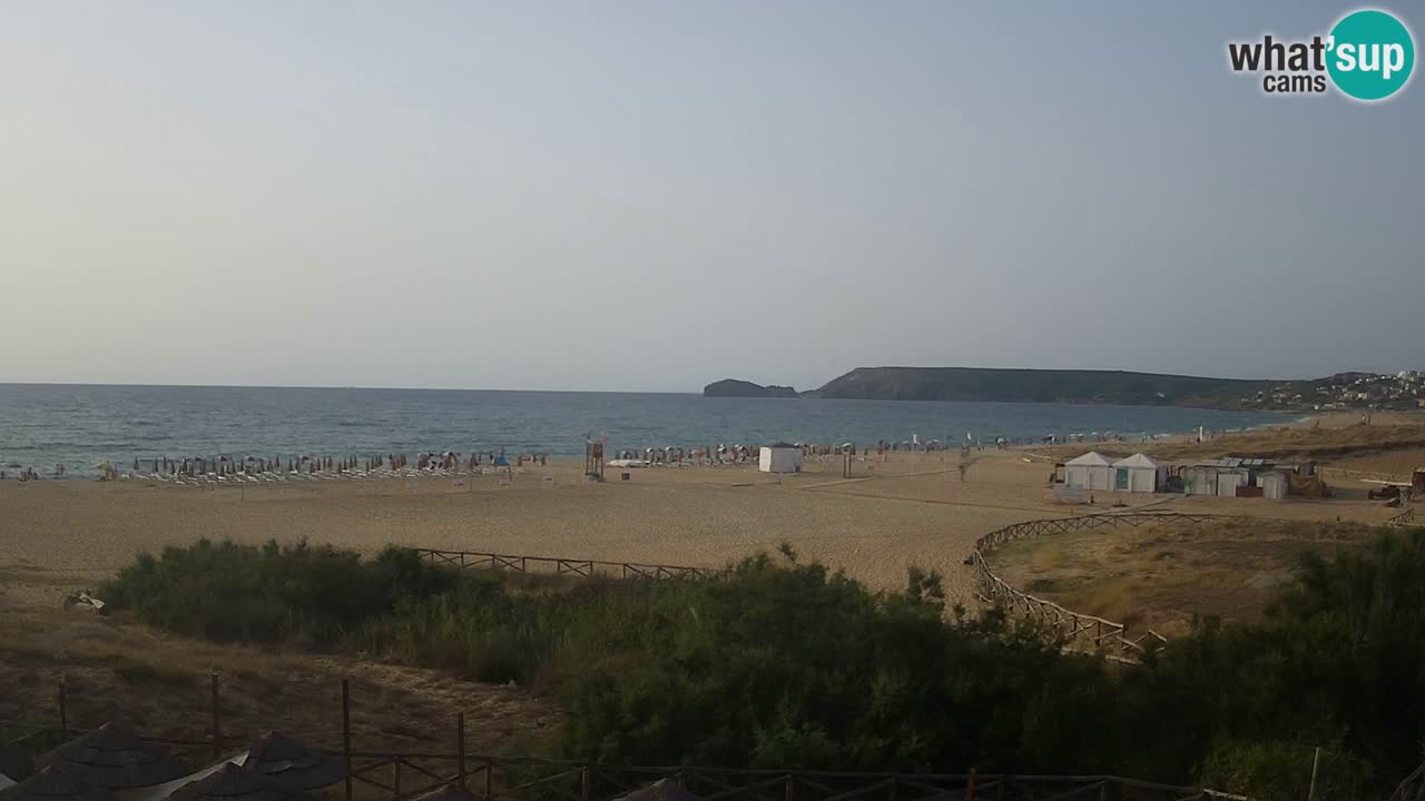 Webcam Torre dei Corsari – Live Beach View from Punta Usai