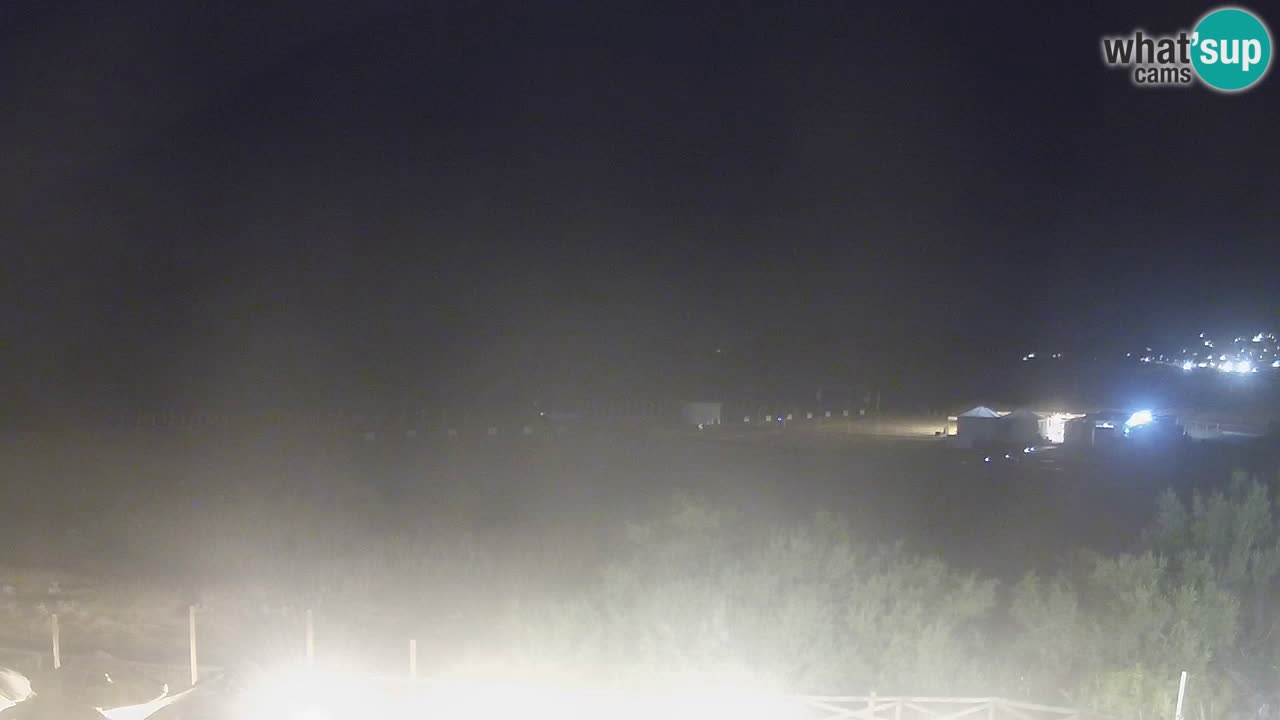 Webcam Torre dei Corsari – Vista live sulla spiaggia da Punta Usai