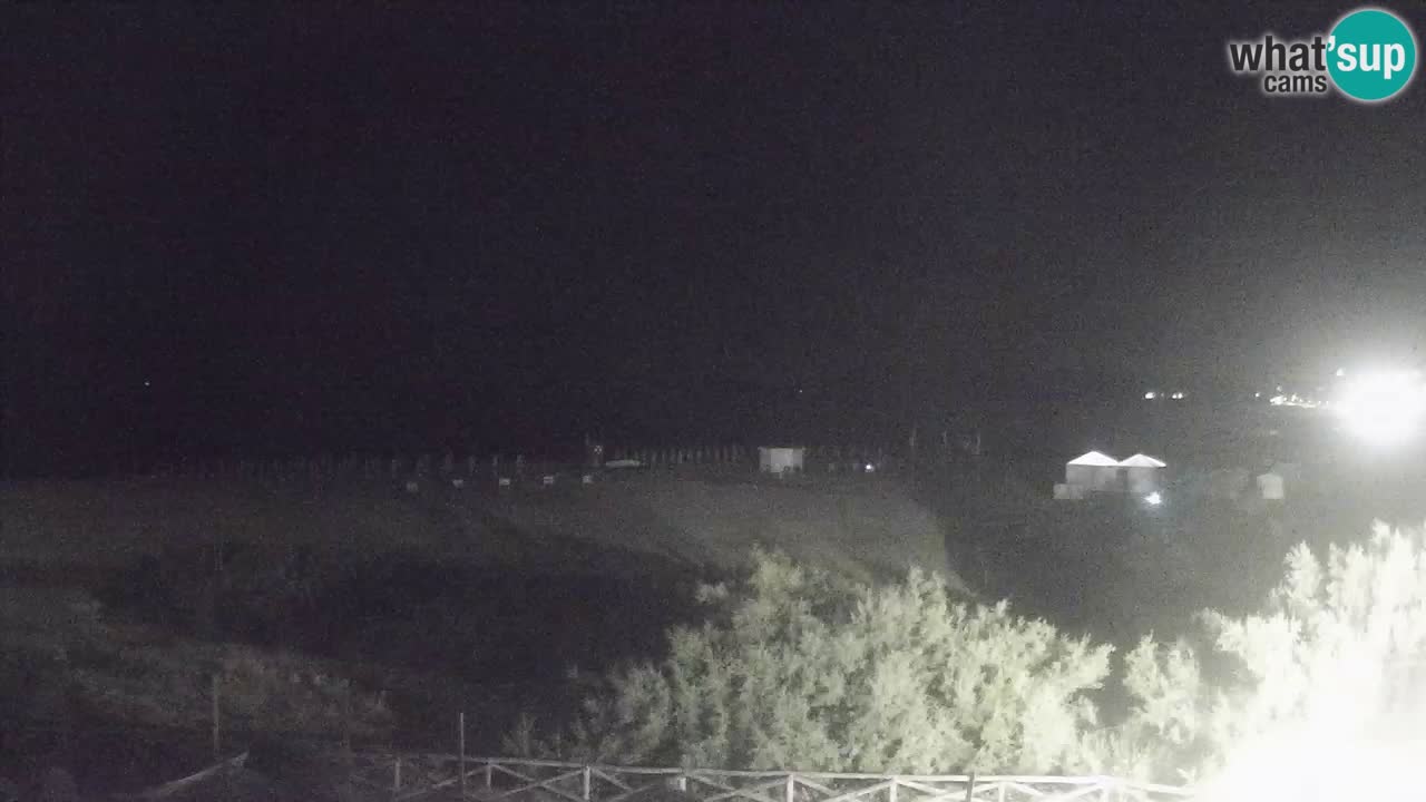 Webcam Torre dei Corsari – Live Beach View from Punta Usai