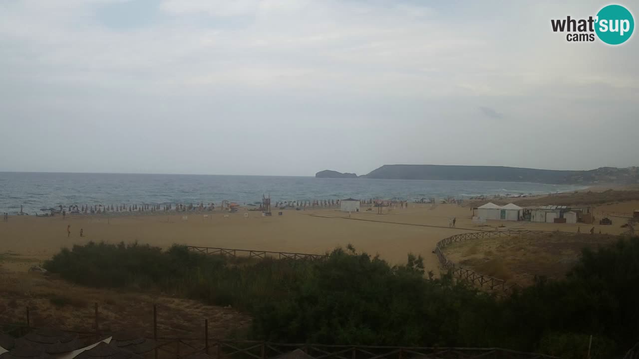 Webcam Torre dei Corsari – Liveblick auf den Strand von Punta Usai