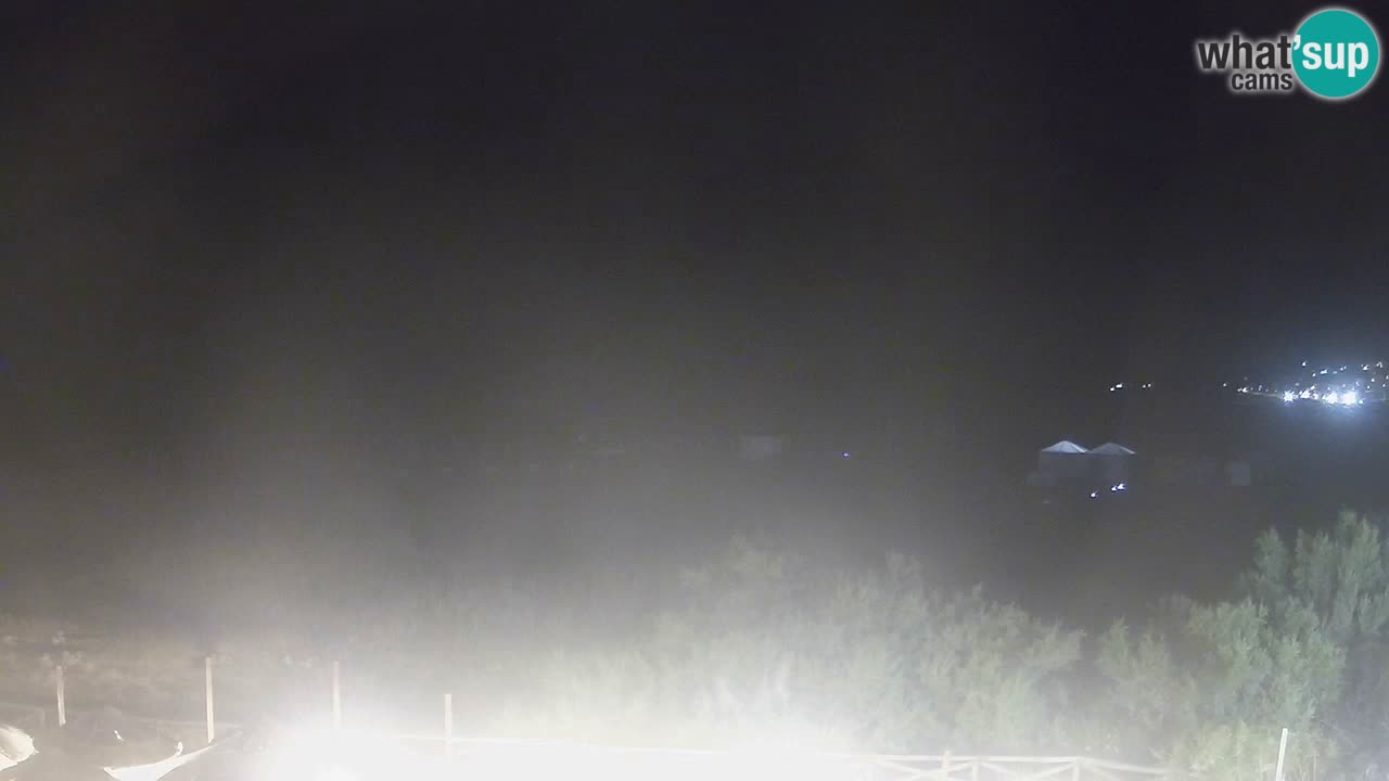 Webcam Torre dei Corsari – Liveblick auf den Strand von Punta Usai