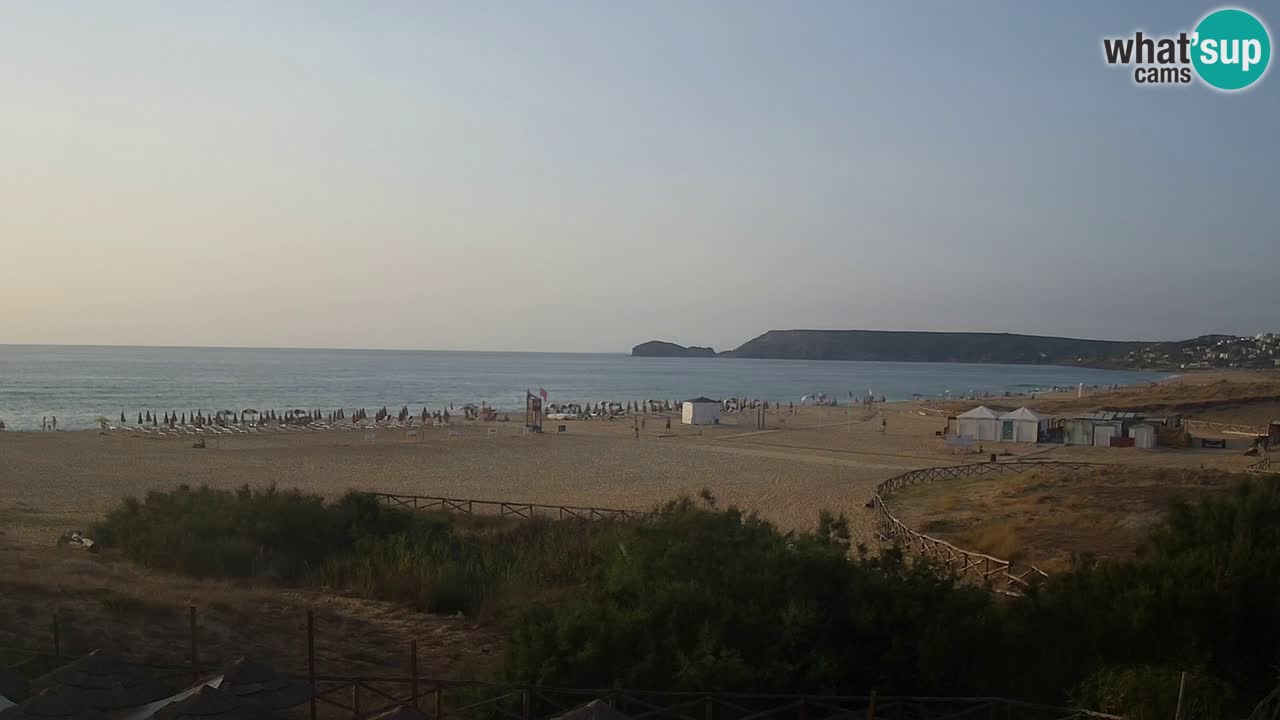 Webcam Torre dei Corsari – Live Beach View from Punta Usai
