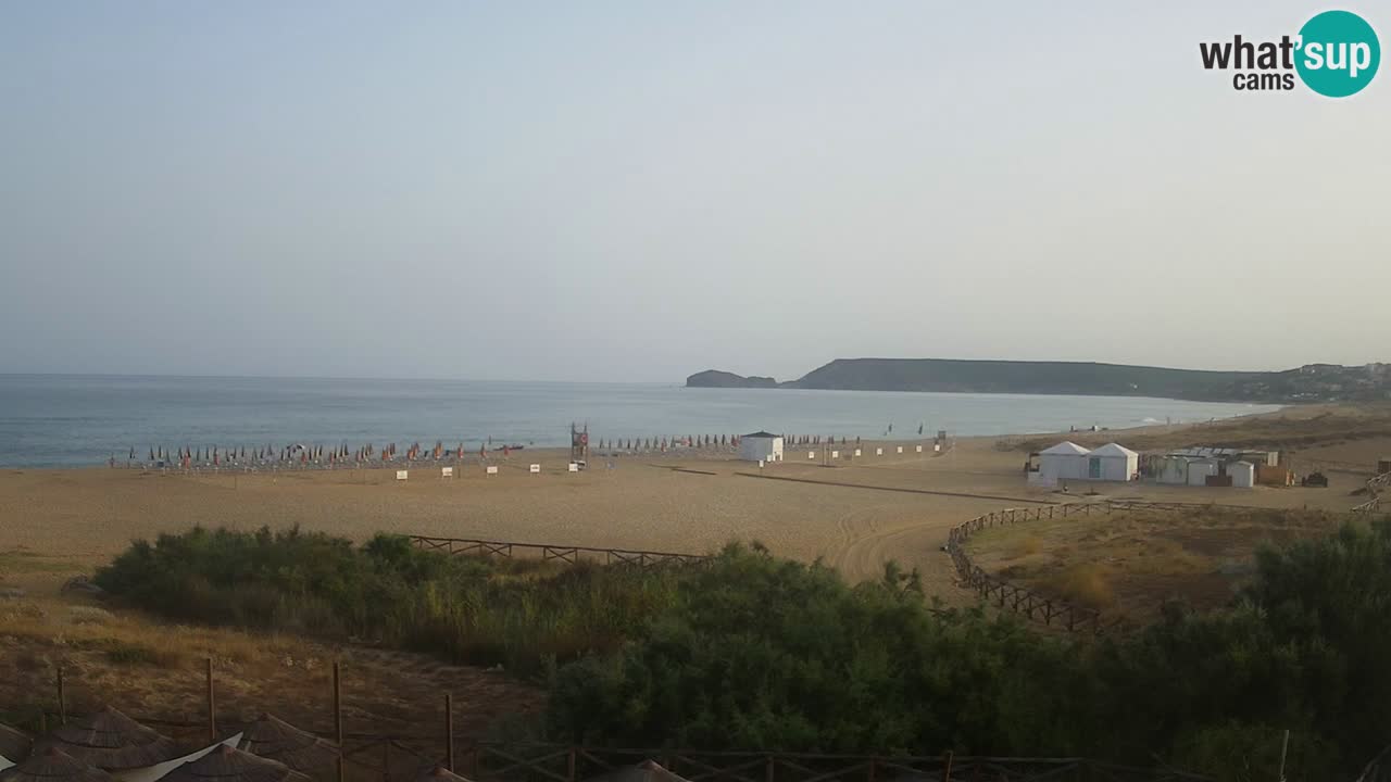 Webcam Torre dei Corsari – Vista live sulla spiaggia da Punta Usai