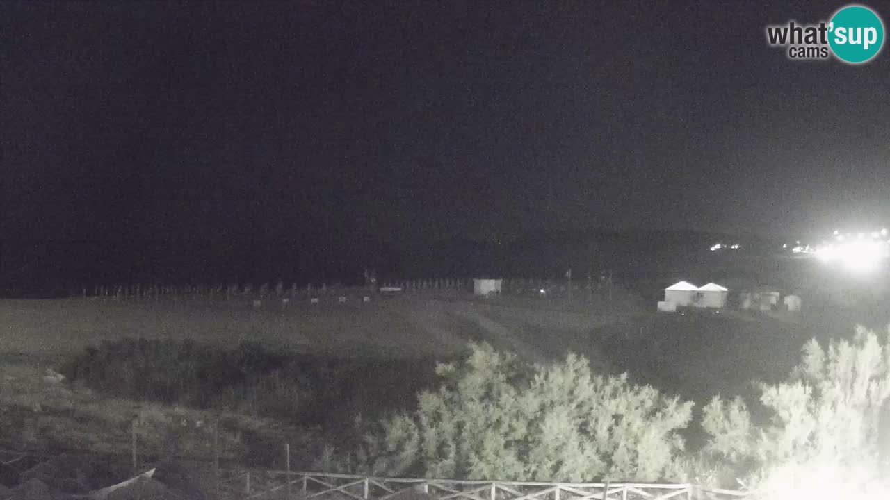 Webcam Torre dei Corsari – Liveblick auf den Strand von Punta Usai