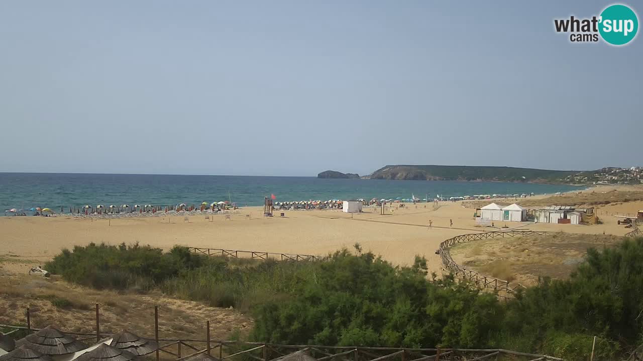 Webcam Torre dei Corsari – Vista live sulla spiaggia da Punta Usai