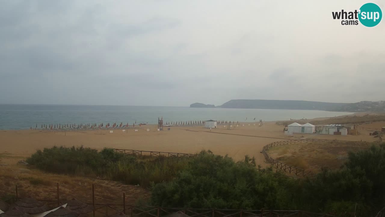 Webcam Torre dei Corsari – Vue en direct sur la plage depuis Punta Usai