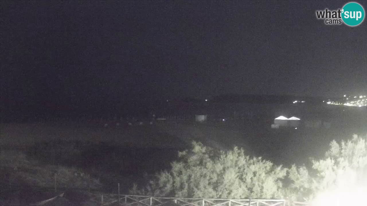 Webcam Torre dei Corsari – Vue en direct sur la plage depuis Punta Usai