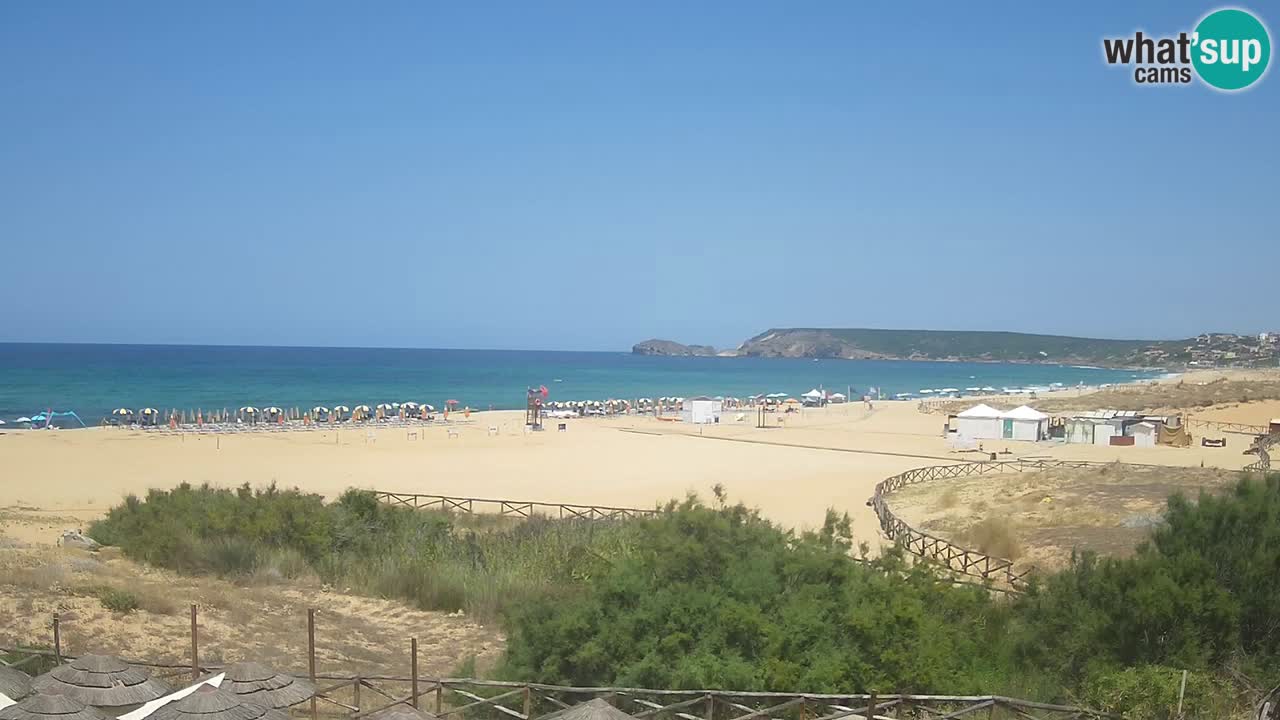 Webcam Torre dei Corsari – Live Beach View from Punta Usai
