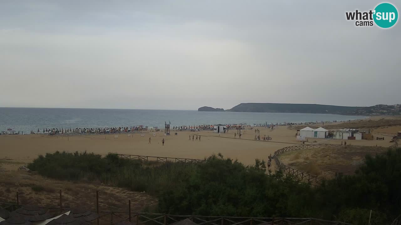 Webcam Torre dei Corsari – Vista live sulla spiaggia da Punta Usai