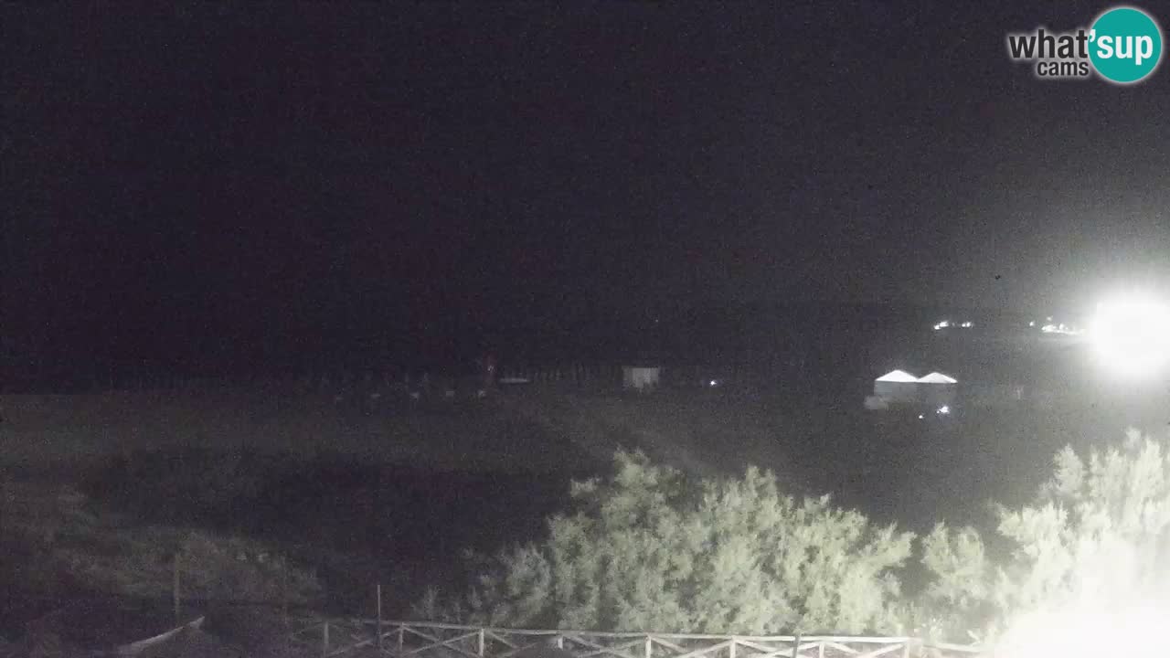 Webcam Torre dei Corsari – Liveblick auf den Strand von Punta Usai