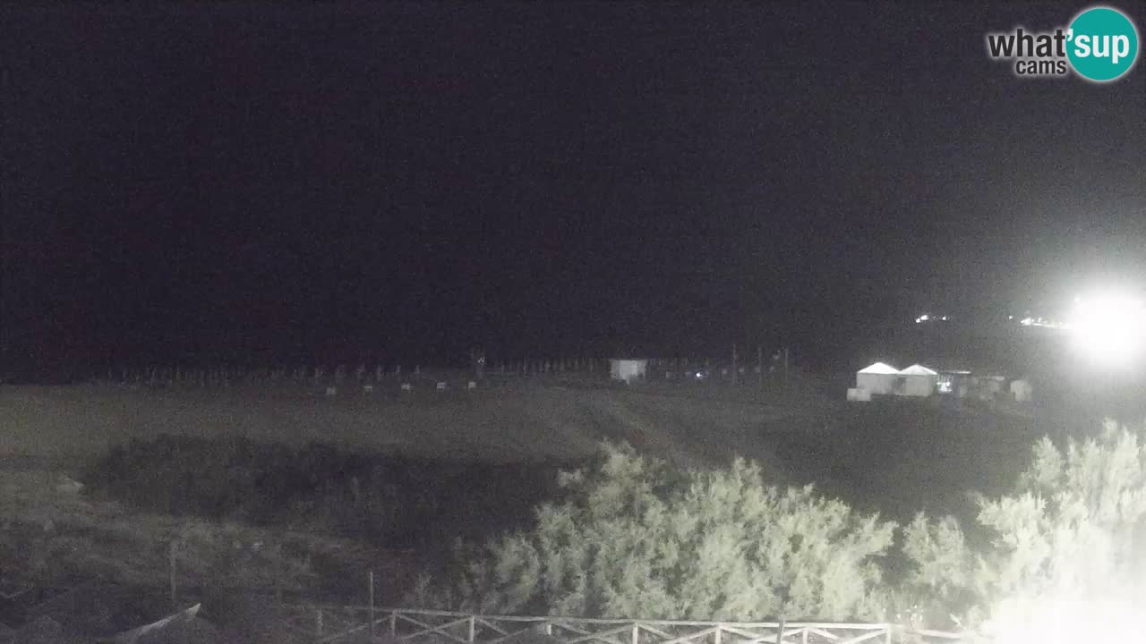 Webcam Torre dei Corsari – Live Beach View from Punta Usai