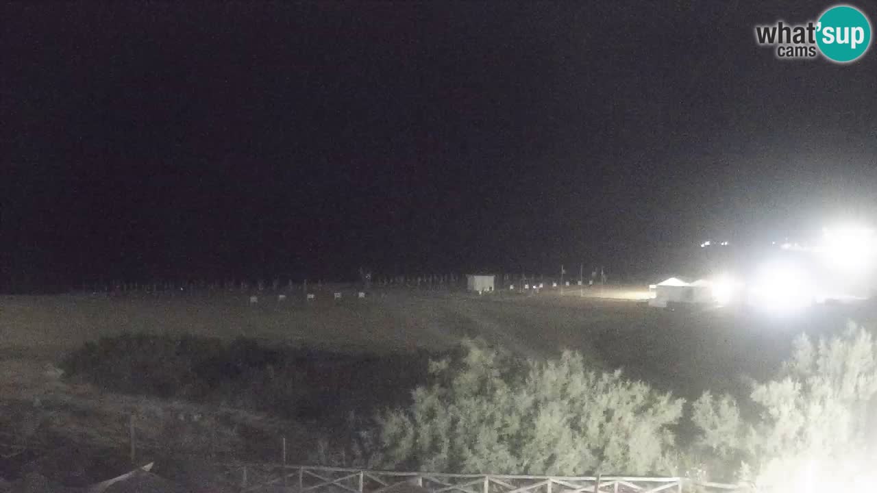 Webcam Torre dei Corsari – Vista live sulla spiaggia da Punta Usai