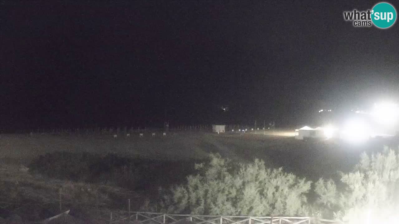 Webcam Torre dei Corsari – Live Beach View from Punta Usai