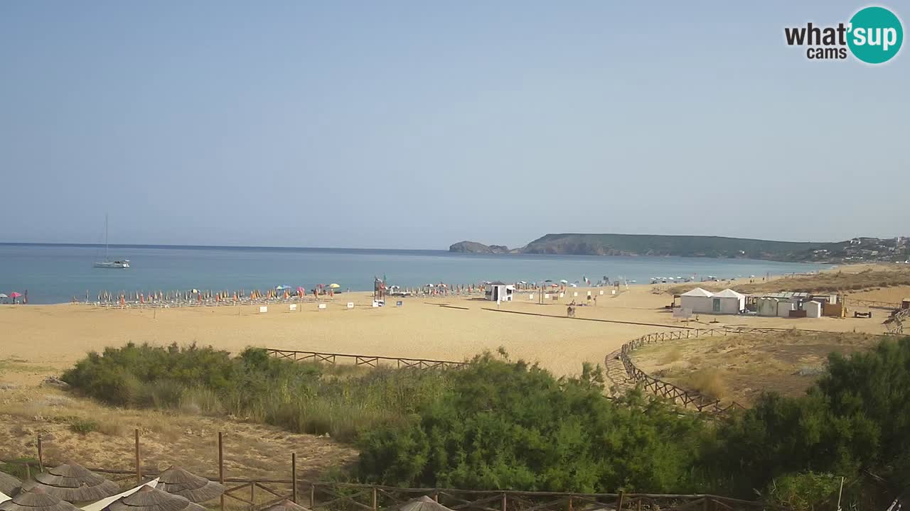 Webcam Torre dei Corsari – Live Beach View from Punta Usai