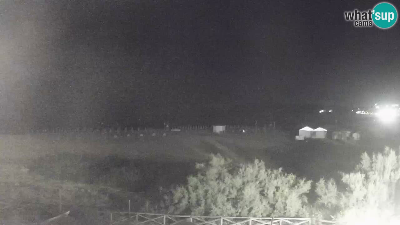 Webcam Torre dei Corsari – Vista live sulla spiaggia da Punta Usai