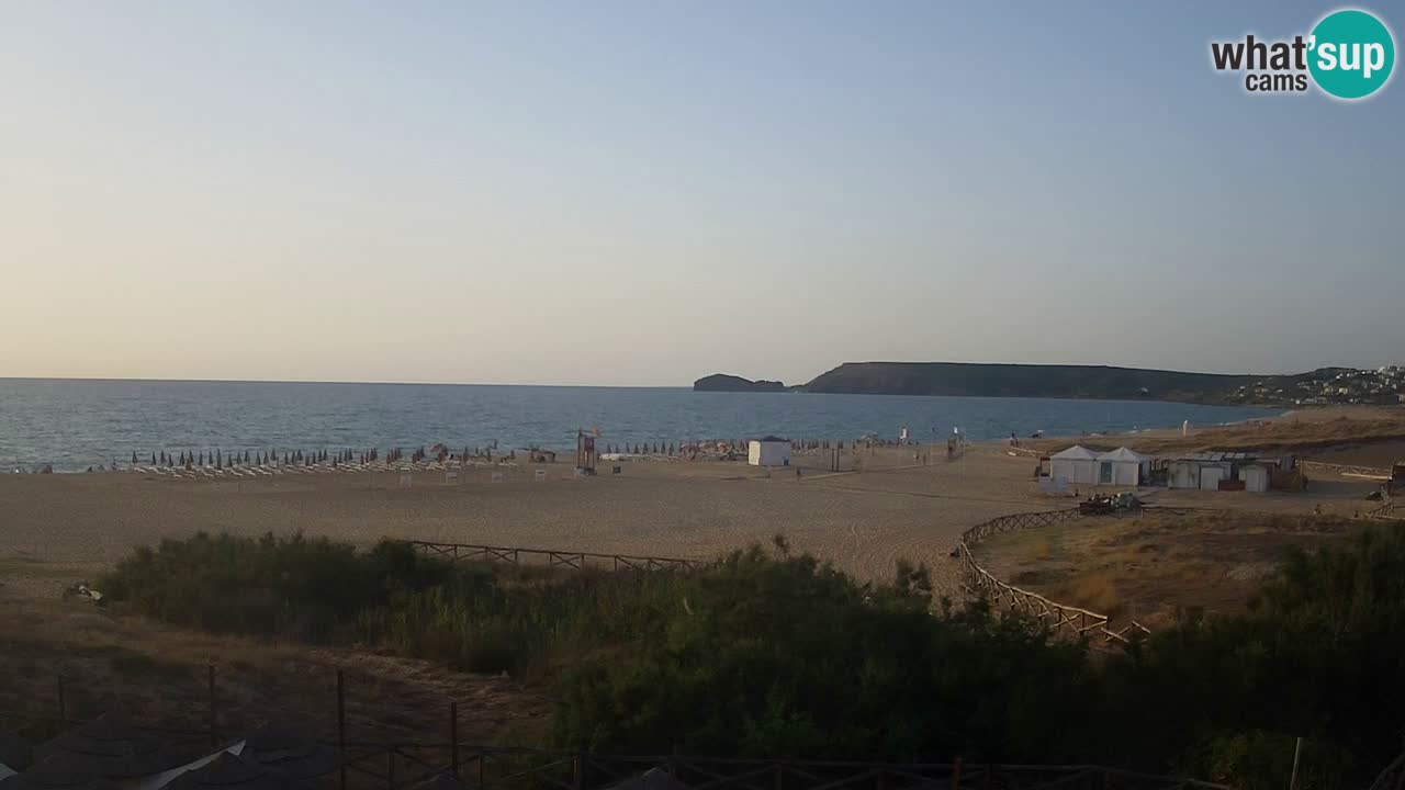 Webcam Torre dei Corsari – Vue en direct sur la plage depuis Punta Usai