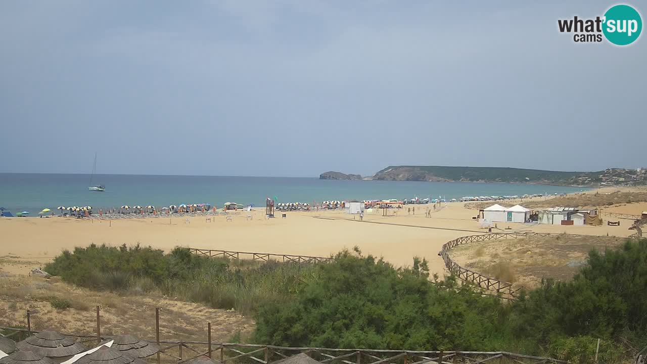 Webcam Torre dei Corsari – Vue en direct sur la plage depuis Punta Usai