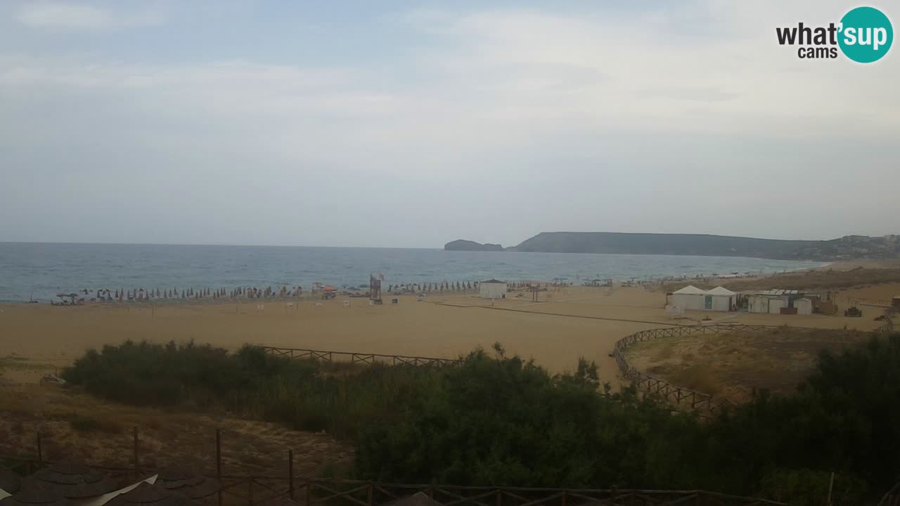 Webcam Torre dei Corsari – Liveblick auf den Strand von Punta Usai