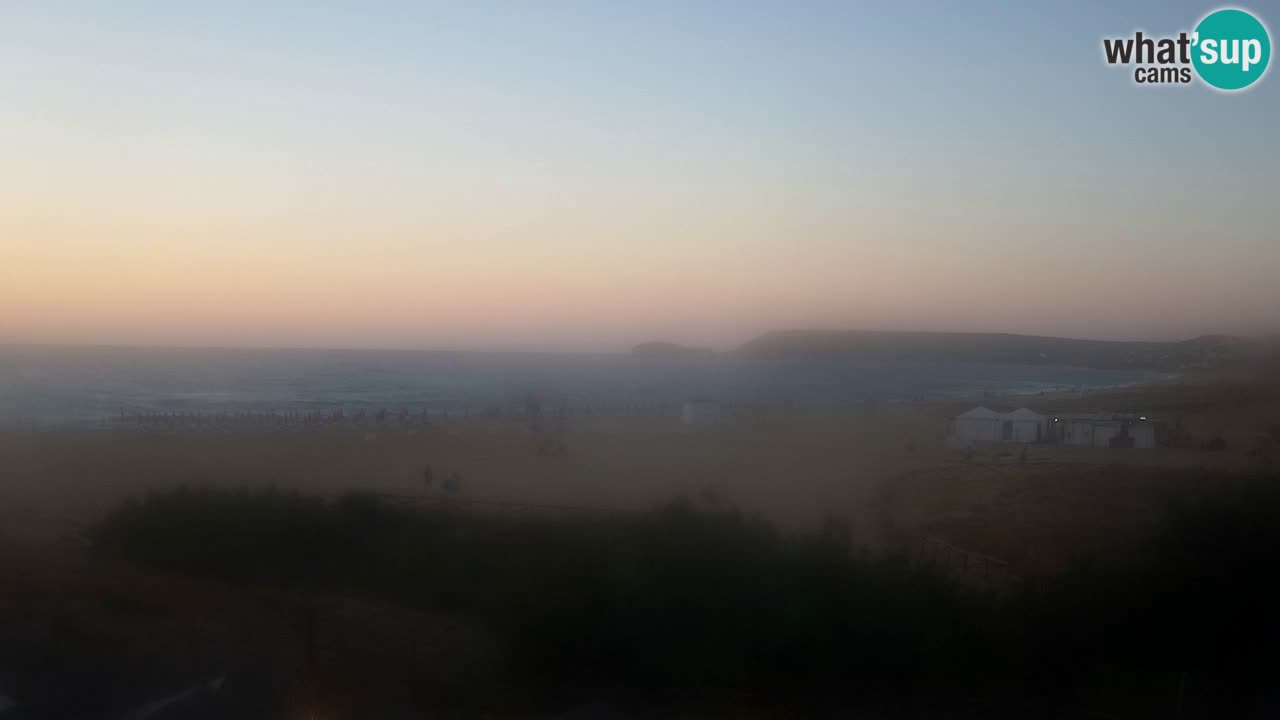 Cámara web Torre dei Corsari – Vista en directo de la playa desde Punta Usai