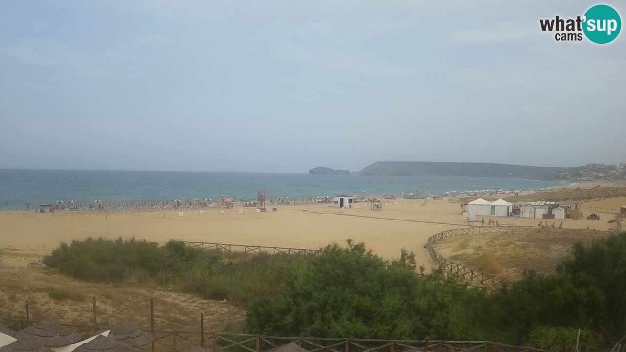 Webcam Torre dei Corsari – Vista live sulla spiaggia da Punta Usai