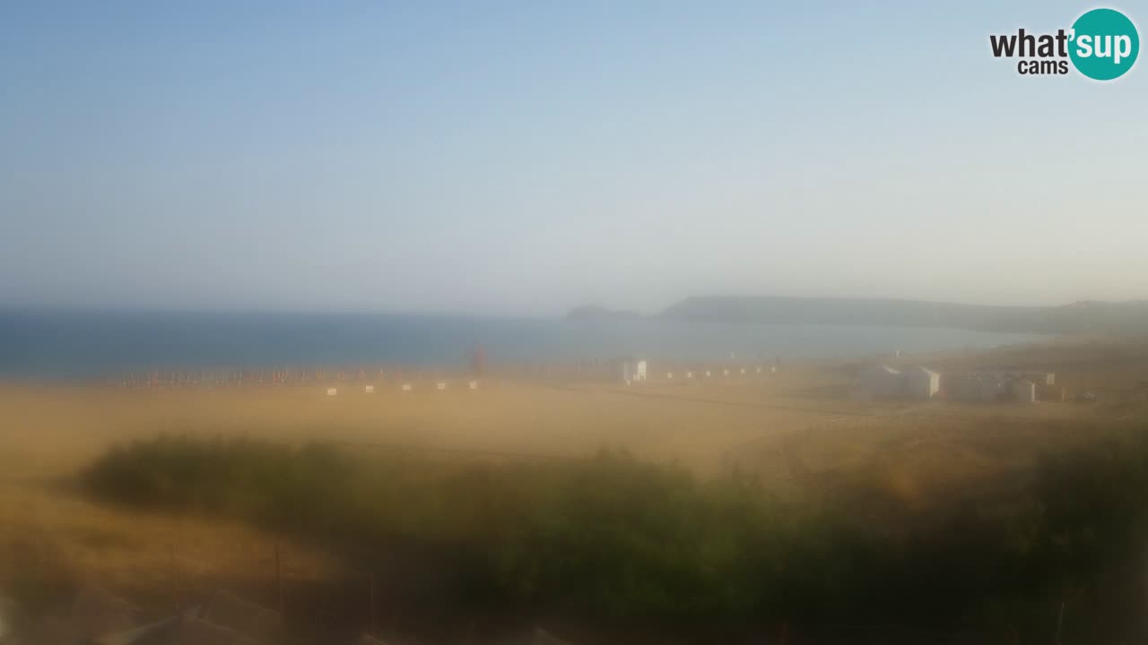 Webcam Torre dei Corsari – Live Beach View from Punta Usai