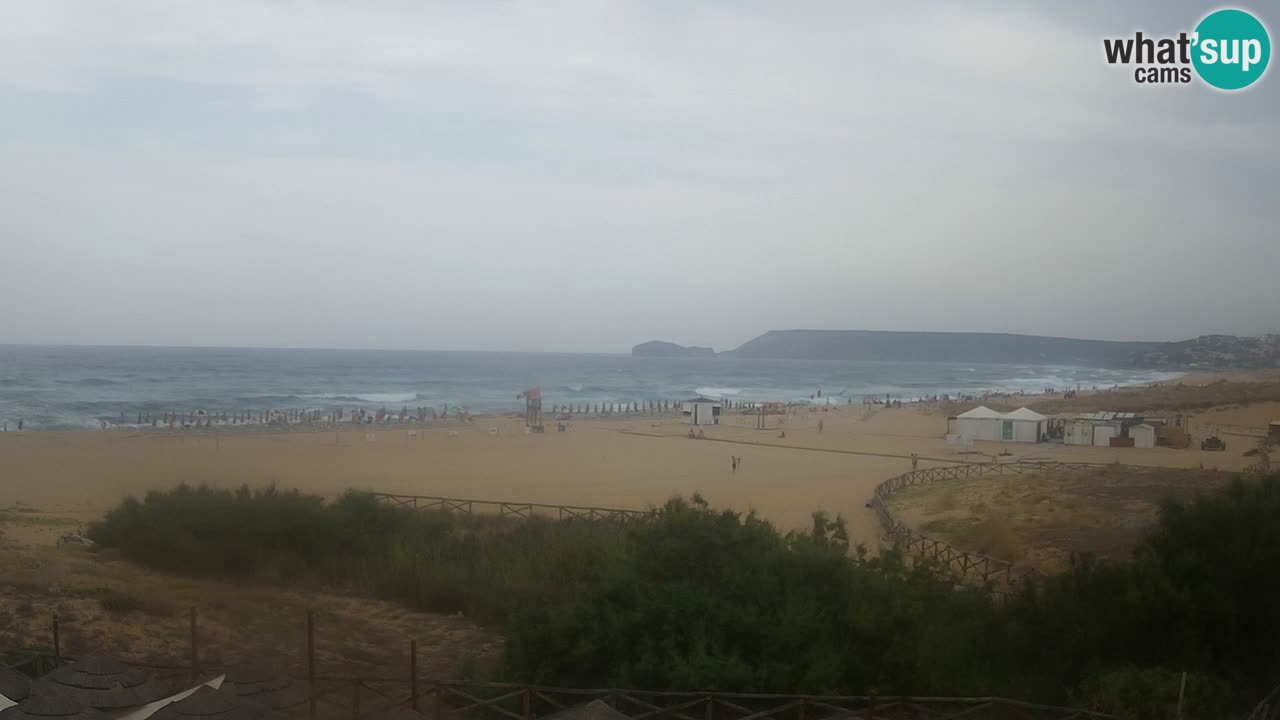 Cámara web Torre dei Corsari – Vista en directo de la playa desde Punta Usai