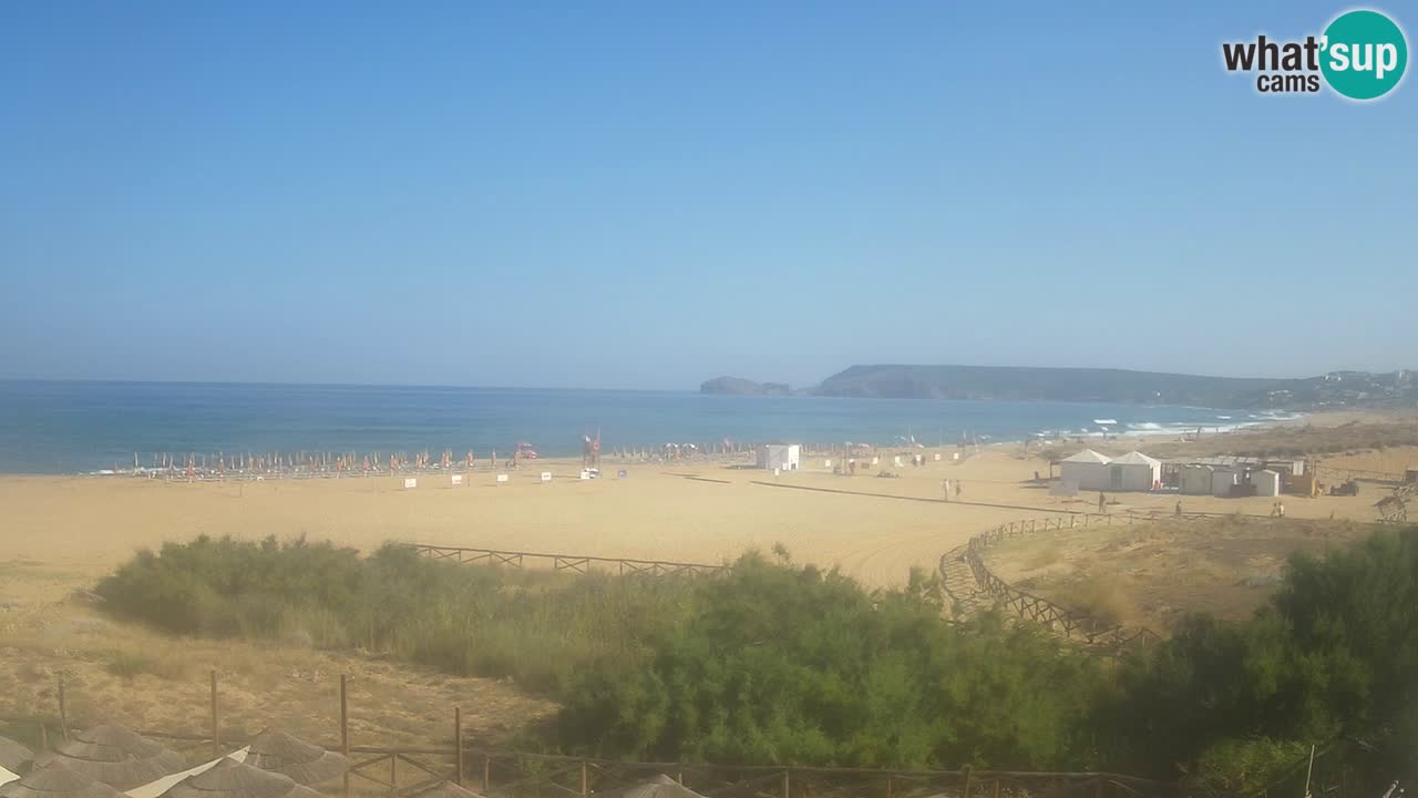 Webcam Torre dei Corsari – Vue en direct sur la plage depuis Punta Usai