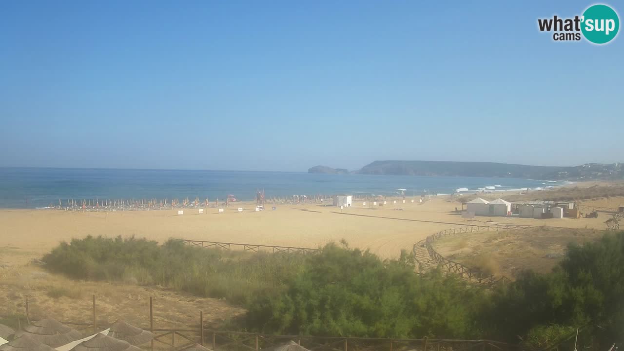 Webcam Torre dei Corsari – Liveblick auf den Strand von Punta Usai